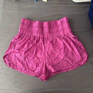 Free People Movement The Way Home Shorts in Pink Size XL